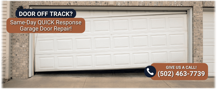 Garage Door Off Track In Louisville